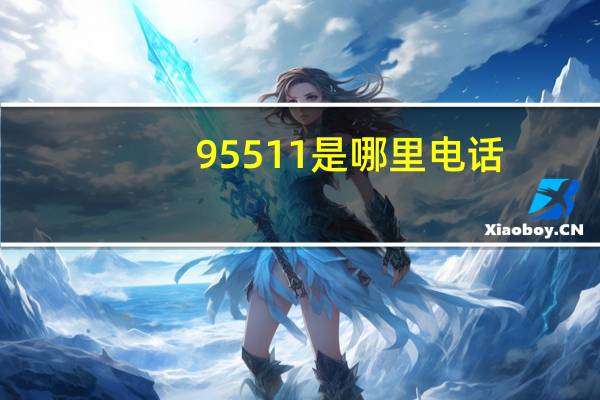 95511是哪里电话（95511是哪里的电话）