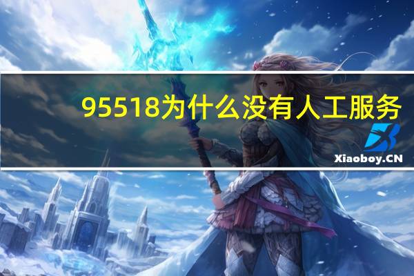 95518为什么没有人工服务