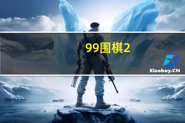 99围棋2.0 V3.2 苹果版(99围棋2.0 V3.2 苹果版功能简介)