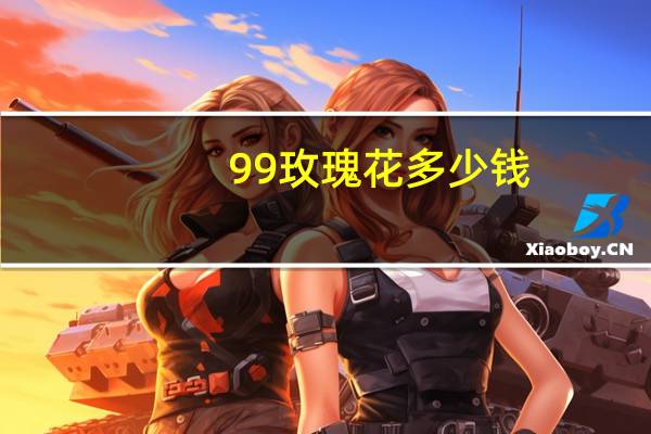 99玫瑰花多少钱