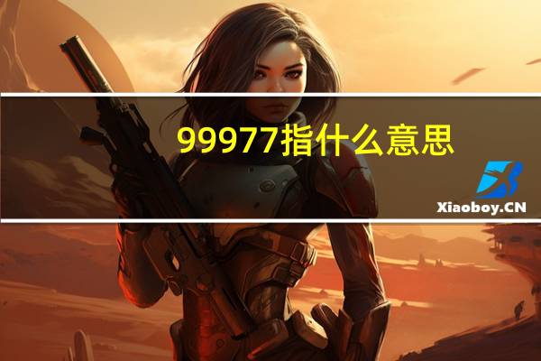 99977指什么意思