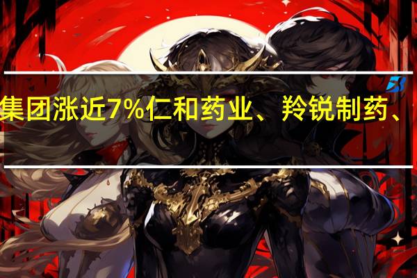 A股中药板块震荡上行太极集团涨近7%仁和药业、羚锐制药、龙津药业、康缘药业等均涨超4%