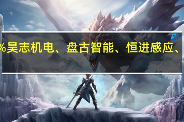 A股工业母机板块异动拉升沈阳机床涨超9%昊志机电、盘古智能、恒进感应、宏德股份、宁波精达、思进智能、易天股份跟涨