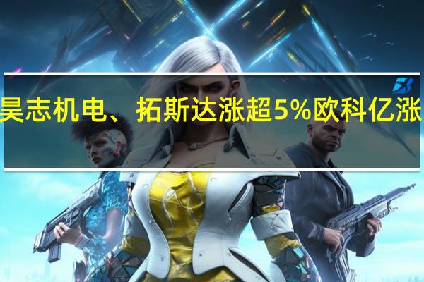 A股工业母机概念盘初走强昊志机电、拓斯达涨超5%欧科亿涨超3%博亚精工、海天精工等跟涨