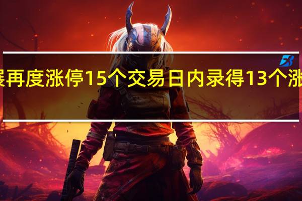 A股高新发展再度涨停15个交易日内录得13个涨停累计涨幅为256.15%