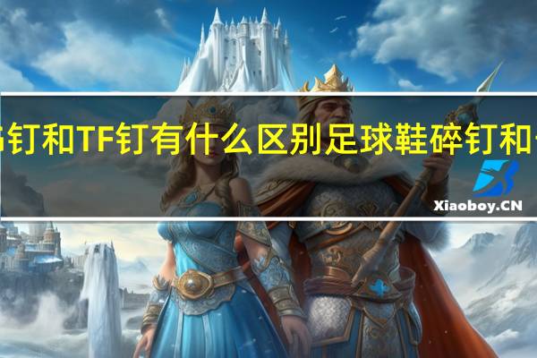AG钉和TF钉有什么区别 足球鞋碎钉和长钉区别