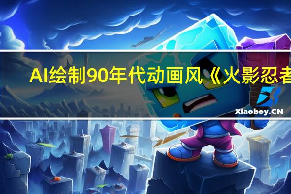 AI绘制90年代动画风《火影忍者》：春野樱意外很可爱