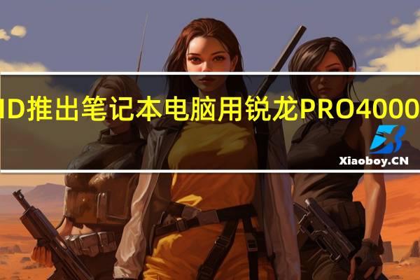 AMD推出笔记本电脑用锐龙PRO 4000系列CPU