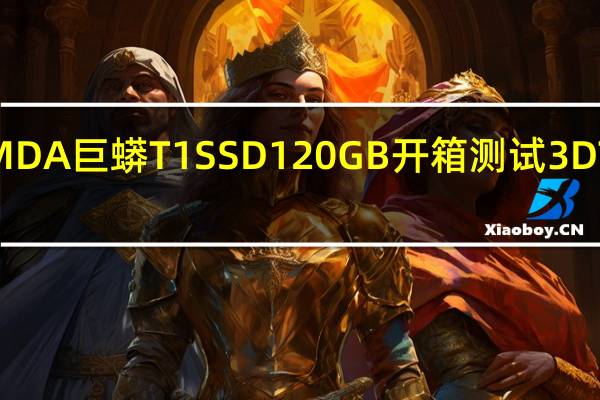 ANACOMDA巨蟒T1SSD120GB开箱测试3DTLC泰坦入门款[XF]