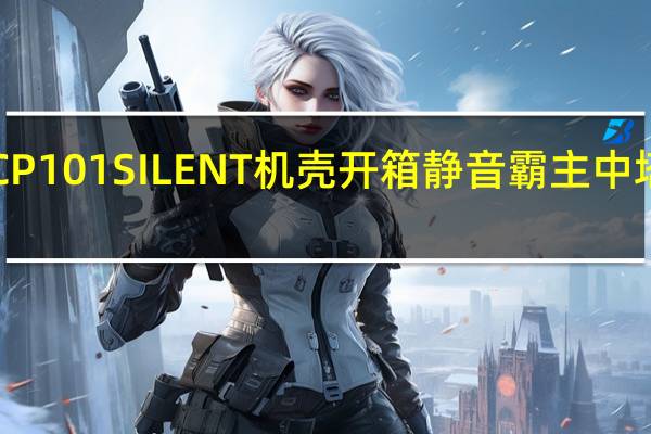 ANTECP101SILENT机壳开箱静音霸主中塔型储存怪兽[XF]