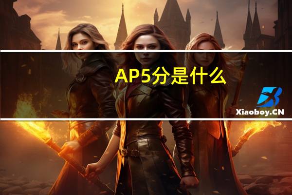 AP5分是什么