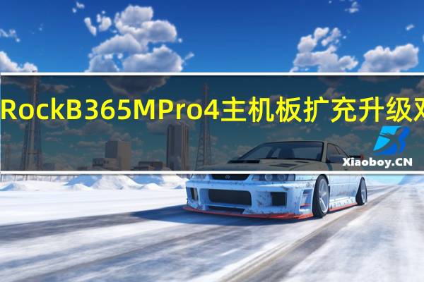 ASRockB365MPro4主机板扩充升级双UltraM.2最多13USB埠[XF]