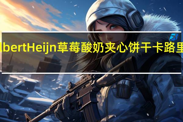 Albert Heijn 草莓酸奶夹心饼干卡路里是多少