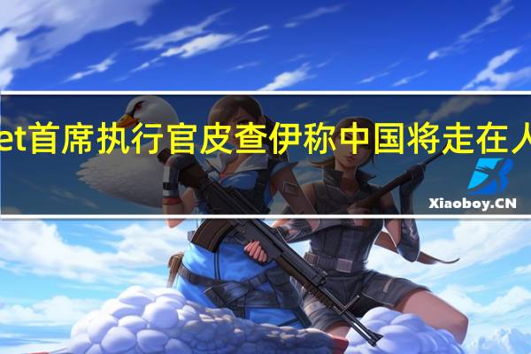 Alphabet首席执行官皮查伊称中国将走在人工智能的前沿