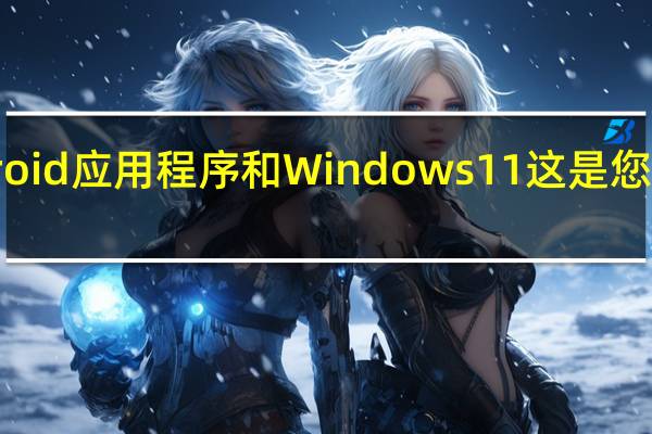Android应用程序和Windows11这是您应该知道的