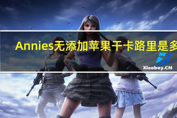 Annies 无添加苹果干卡路里是多少