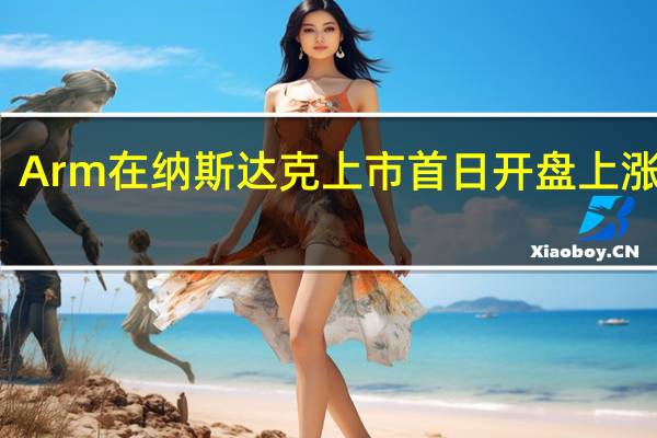 Arm在纳斯达克上市首日开盘上涨11%