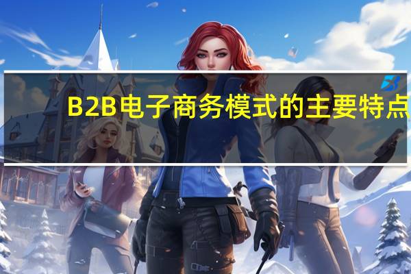 B2B电子商务模式的主要特点