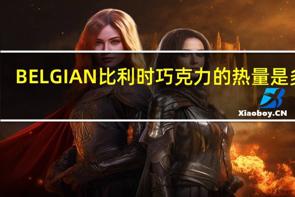 BELGIAN 比利时巧克力的热量是多少