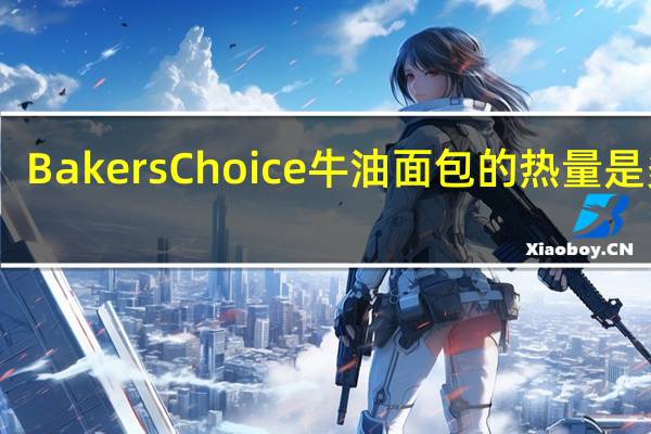 Bakers Choice 牛油面包的热量是多少