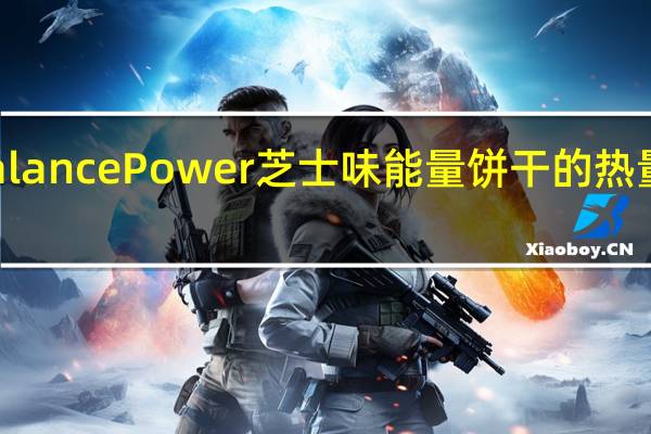 Balance Power 芝士味能量饼干的热量是多少