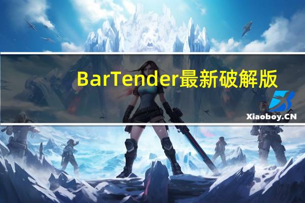 BarTender最新破解版(含激活码) V2022 中文免费版(BarTender最新破解版(含激活码) V2022 中文免费版功能简介)