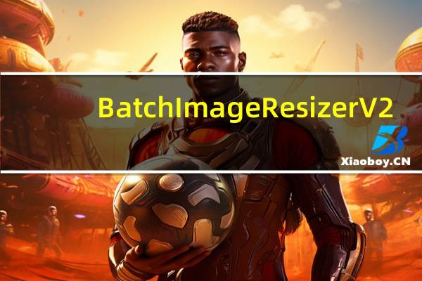 Batch Image Resizer V2.88 绿色版(图像批量处理软件)（Batch Image Resizer V2.88 绿色版(图像批量处理软件)功能简介）