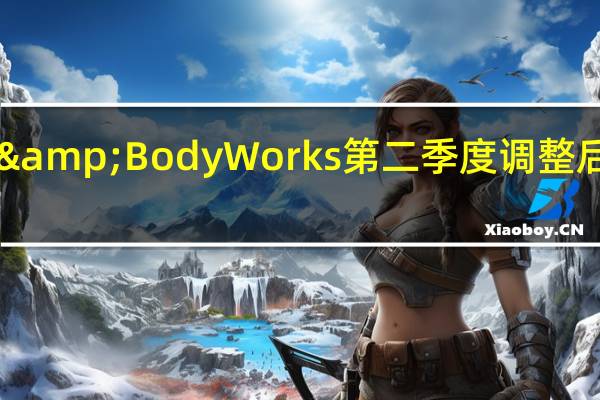 Bath & Body Works第二季度调整后每股收益0.40美元预估0.36美元；第二季度销售净额15.6亿美元预估15.8亿美元；预计全年调整后每股收益2.80美元至3.10美元；预计第三季度每股收益0.30美元至0.40美元