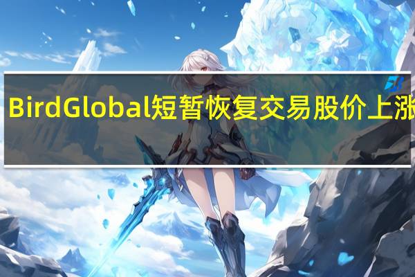 Bird Global 短暂恢复交易股价上涨 55%