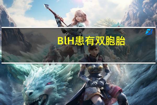 Bl H患有双胞胎
