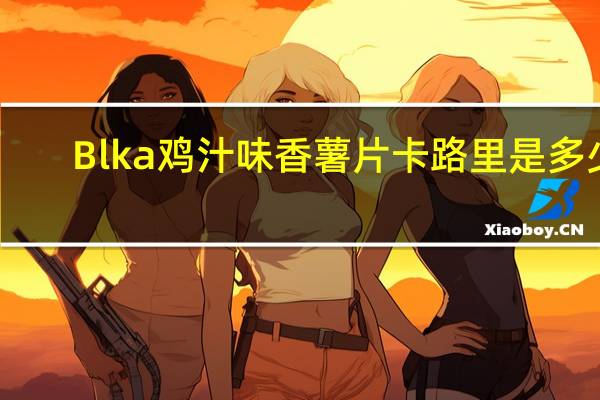 Blka 鸡汁味香薯片卡路里是多少