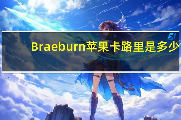 Braeburn 苹果卡路里是多少