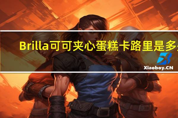 Brilla 可可夹心蛋糕卡路里是多少