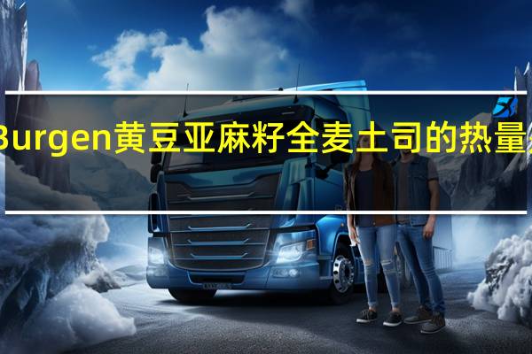 Burgen 黄豆亚麻籽全麦土司的热量是多少