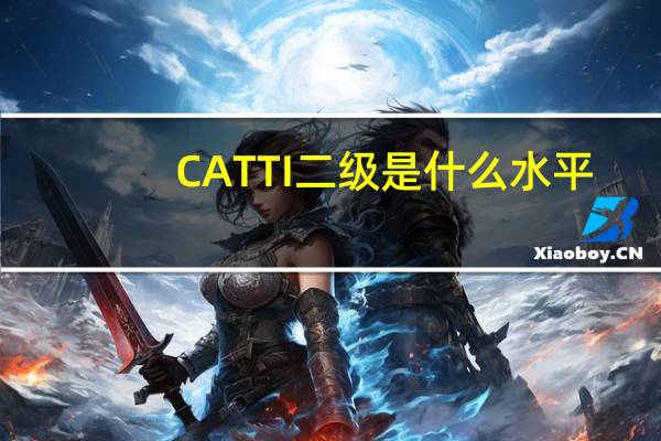 CATTI二级是什么水平