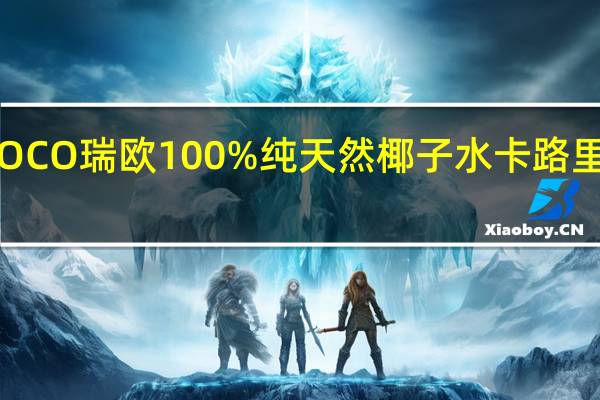 COCO瑞欧 100%纯天然椰子水卡路里是多少