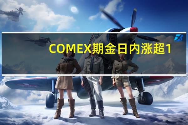 COMEX期金日内涨超1.00%现报1955.10美元/盎司