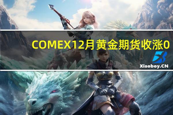 COMEX 12月黄金期货收涨0.61%报1969.80美元/盎司COMEX 12月白银期货收涨0.78%报22.905美元/盎司