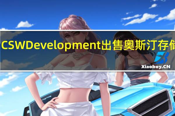 CSW Development出售奥斯汀存储资产