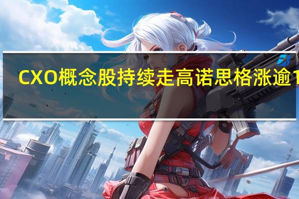 CXO概念股持续走高 诺思格涨逾10%