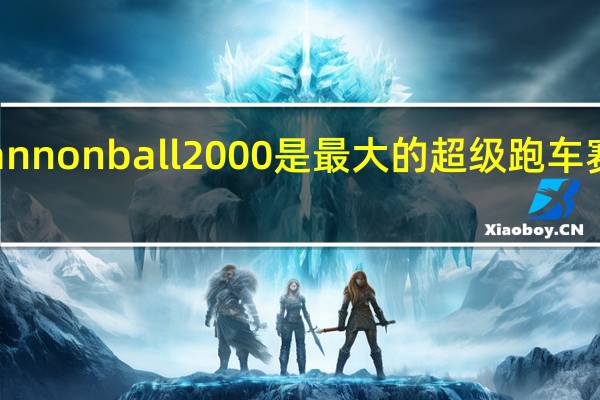 Cannonball2000是最大的超级跑车赛事之一