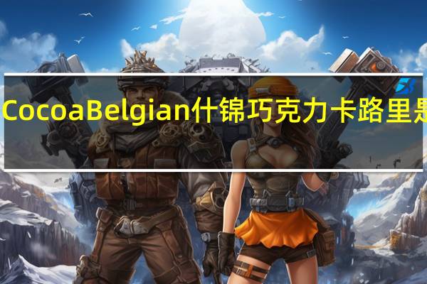CocoaBelgian 什锦巧克力卡路里是多少
