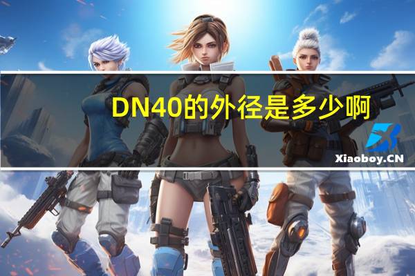 DN40的外径是多少啊