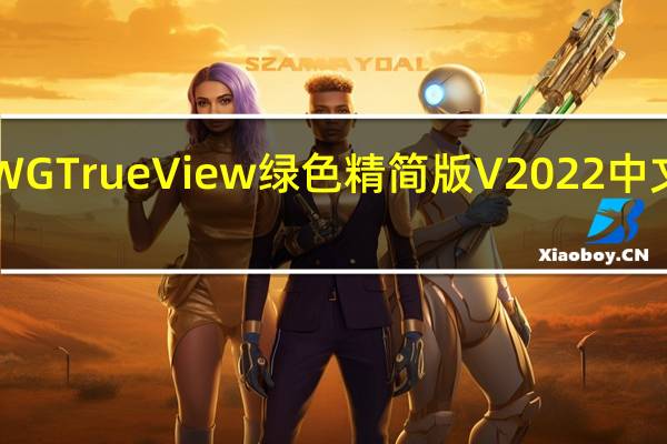 DWG TrueView绿色精简版 V2022 中文汉化版（DWG TrueView绿色精简版 V2022 中文汉化版功能简介）