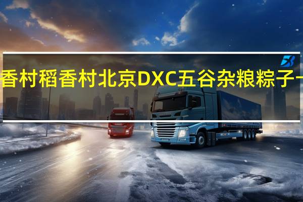 DXC稻香村 稻香村 北京DXC 五谷杂粮粽子卡路里是多少