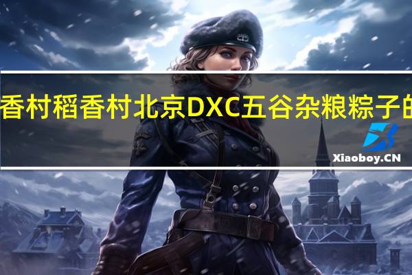 DXC稻香村 稻香村 北京DXC 五谷杂粮粽子的热量是多少