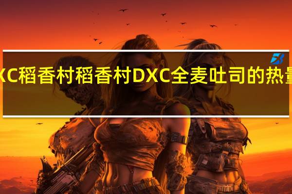 DXC稻香村 稻香村 DXC 全麦吐司的热量是多少