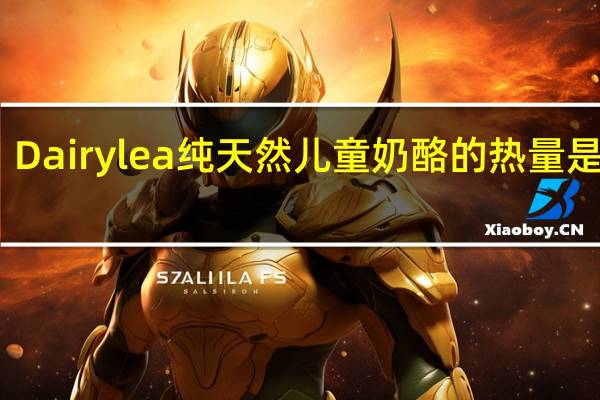 Dairylea 纯天然儿童奶酪的热量是多少