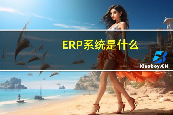 ERP系统是什么