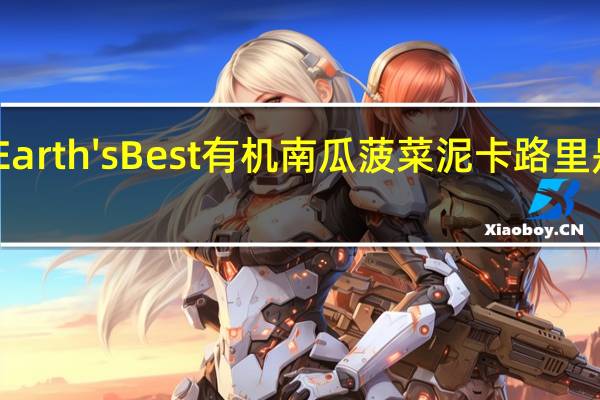 Earth'sBest　有机南瓜菠菜泥卡路里是多少
